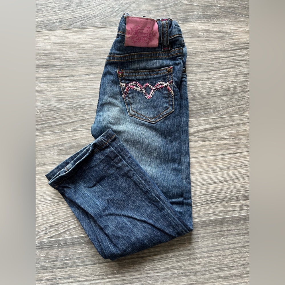 OVS kids jeans with embroidery on the back pockets